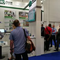 NAM system booth, IFSEC 2017